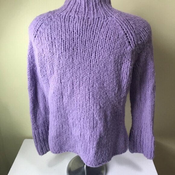 Deane &White Vintage Y2K Hand Knit Cable Chunky Sweater Wool Coastal Fisherman L - Picture 4 of 16